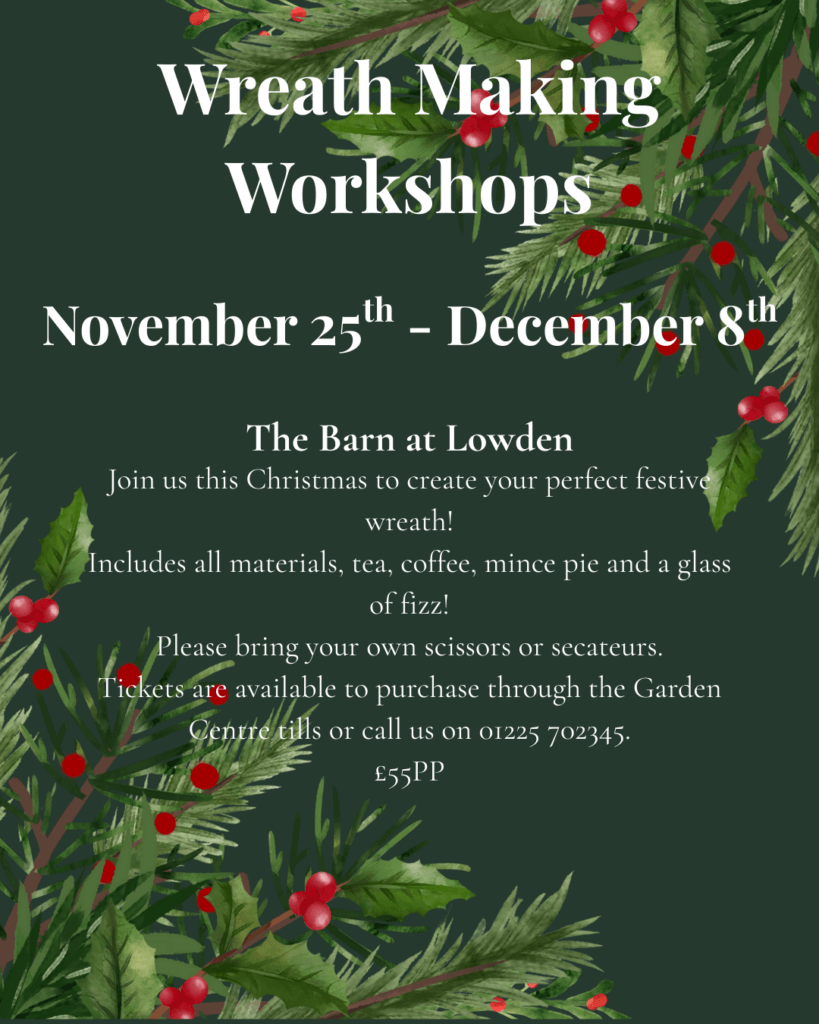 WREATH MAKING WORKSHOPS