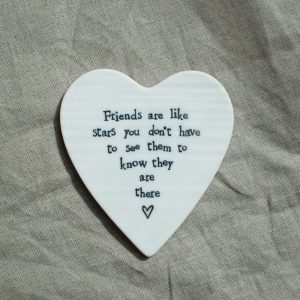 86  Porcelain coaster-Friends are stars